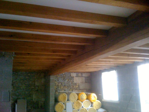 creation d un solivage en chene massif a l ancienne