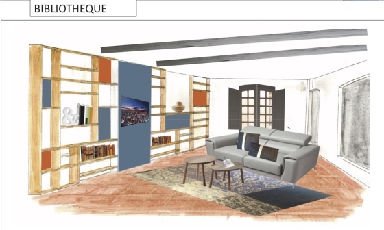 Réalisation bibliothèque