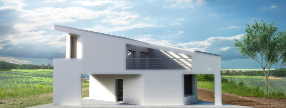 Triangle house