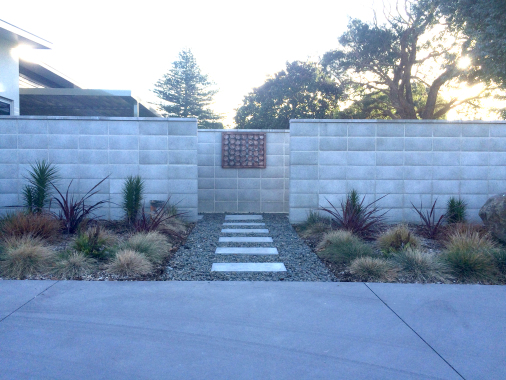 Concrete paths, retaining walls, pavers, garden design