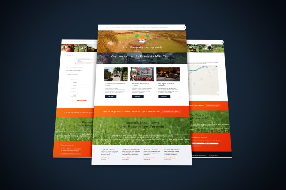 Site Fazenda Mãe Terra
