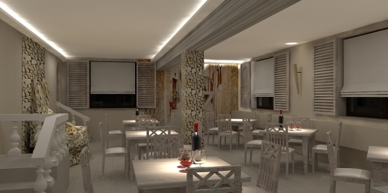 projekt restauracji włoskiej w Ząbkach