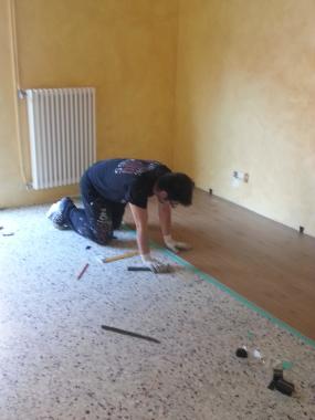 Posa parquet flottante