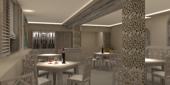 projekt restauracji włoskiej w Ząbkach