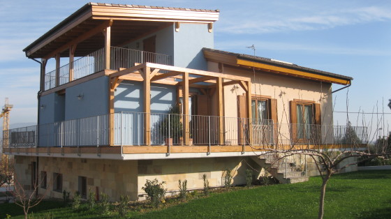 Villa con struttura in legno- Osimo (AN)