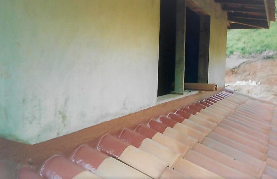 rufos em fiberglass aplicados in "loco"