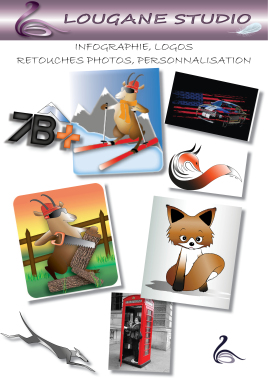 Logos, illustrations