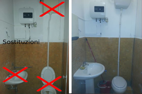 Cambio sanitari tubi e acc
