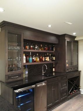 Custom Basement Bar 