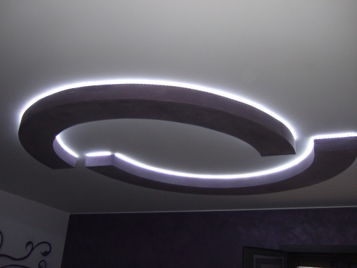 realizzazione lampadario in cartongesso , finitura prodotto decorativo
