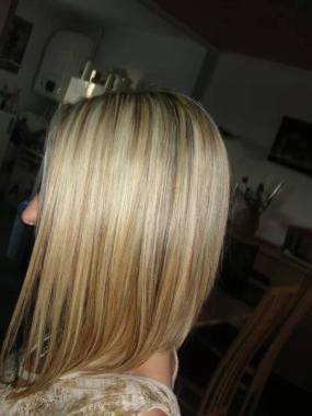 Méchés coupe brushing