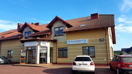 Gabinet ANIKODENT mieści się w Centrum Medycznym Św. Łukasza w Kiełpinie Kartuskim.