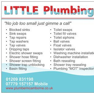 Little Plumbing Jobs