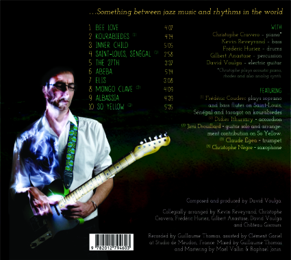 Back cover d'album world music