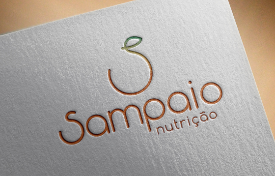 SAMPAIO NUTRIÇÃO  |   Este é o Logo Sampaio Nutrição (empresa) e Sarah Sampaio (Microempreendedor). Ele tem como elemento central uma Gestalt de uma laranja, (fruta vista como saudável)  e a letra "S" de Sampaio.  Esta é uma marca simples, fácil de lembrar e objetiva. 