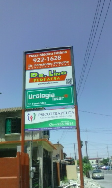 Plaza medica Fatima
Col. Rodriguez Calle Veracruz 245 
Solo por cita previa al 9221628