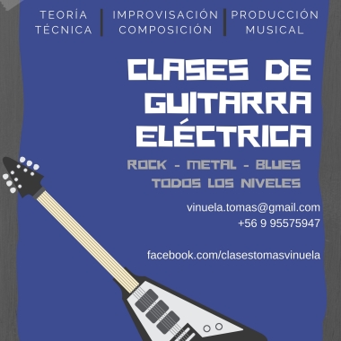 Clases De Guitarra Eléctrica Rock/Metal/Blues