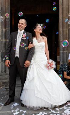 Mariage à l'église.