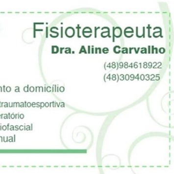 Fisioterapeuta Aline Carvalho