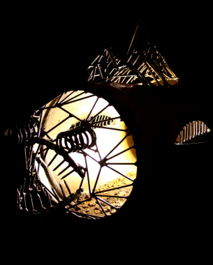 Lampada "Barracuda"
ferro