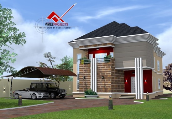 Proposed 6 bedroom duplex Imo state