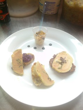 déclinaison de foie gras