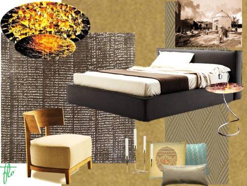 Appartement au Maroc : projet d'ambiance pour la chambre