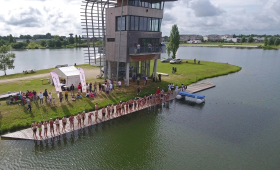Photographie arienne activités sportives