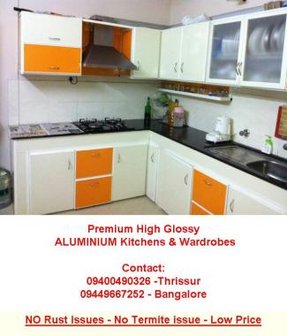 VENEZIA MODULAR KITCHENS &  HOME INTERIORS -  Call 09400490326 / 09449667252 - BEST Provider for :-  Premium ALUMINIUM MODULAR KITCHEN & HOME INTERIORS - FALSE CEILING works - WALL PAPER,   FABER DEALER , KAFF DEALER , HOME INTERIORS, MOSUITO MESH Frames , ALUMINIUM FABRICATION works- -

Specialized in Aluminium Modular Kitchens - Kerala & Bangalore 

Call      9400490326   VENEZIA KITCHENS & HOME INTERIORS

_________________________________________________________________

We are providers of Most needed services for NEW HOUSE OWNERS..

SERVICES Offered:-

1.  ALUMINIUM Modular Kitchen, Cupboards etc....Full HOME INTERIOR works.

2. FABER Chimney, KAFF Chimney & HOBS ( WHOLESALE PRICE..)

3.     WALL PAPER  - Starting from 70/- Onwards

       PVC CURTAIN BLINDS Dealer  - Starting from 180/- onwards

       CURTAINS - From 100/-  onwards...

4. BALCONY / UTILITY Covering with Aluminium & glass - Starting from 280/- Onwards

5. ALUMINIUM Fabrication Works - Cabinets / OFFICES Partitions ( LOW COST)

6.  MOSQUITO MESH Frames for windows

7. FALSE CEILING/ Gypsm works - From 65/- onwards

ALUMINIUM FABRICATION WORKER - BALCONY CLOSING / Utility colosing/ Sliding Door