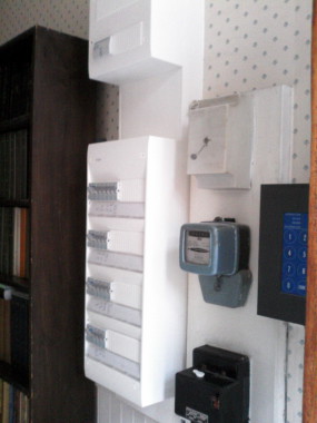 rénovation électrique d'une maison en moulures