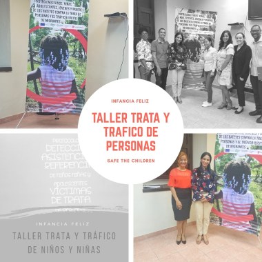 Participación en taller de Trata y tráfico de NNA