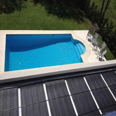 calefacción de piscinas con sistema solar