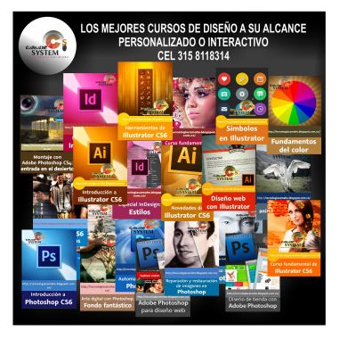 LOS MEJORES CURSOS EN DISEÑO GRÁFICO, PHOTOSHOP, COREL, ILLUSTRATOR