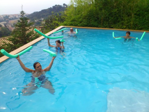 Cours d'aquagym