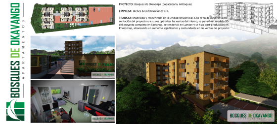 Unidad residencial "Bosques de Okavango"  (Copacabana, Ant.)