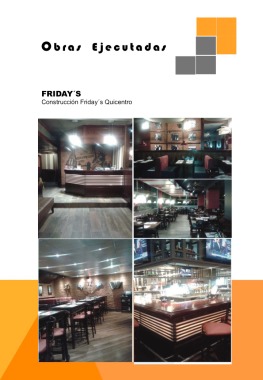 remodelación Fridays Quicentro