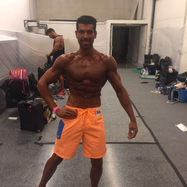 cliente antes de subir a men's physique
