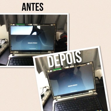 Troca de tela LCD