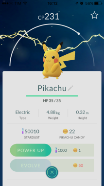 Evolua e pegue pokemon mais fortes !