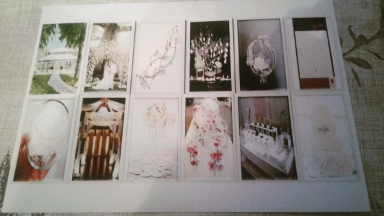 Planche d'inspiration mariage chic et précieux 