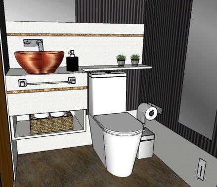 Projeto 3D - Lavabo