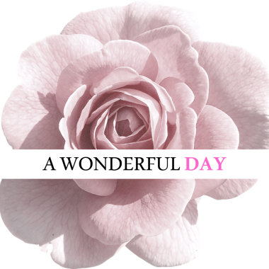 A Wonderful Day