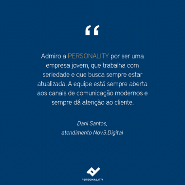 uem é cliente PERSONALITY aprova!
Entre em contato conosco: (43) 3251-9542, (43) 9917-0127 (WhatsApp), ou contato@personalitycontabilidade.com.br.