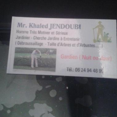 Khaled Jendoubi - Jardinage