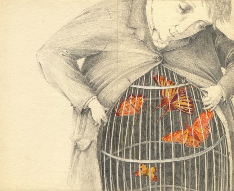 l'illustration : " L'Ange des chaussures"