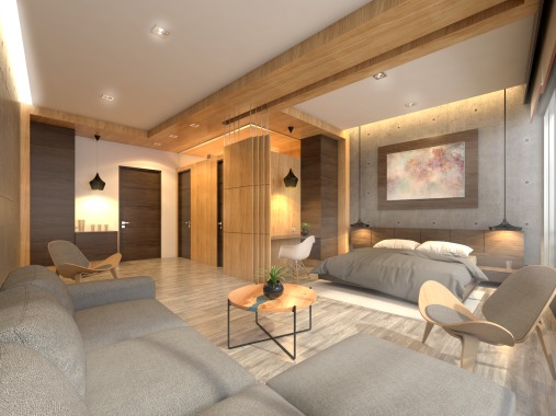 DISEÑO INTERIOR DE HABITACION