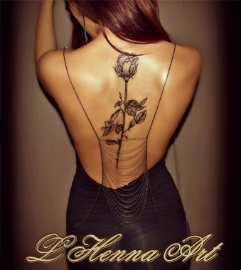 Jagua Tattoo von L Henna Art