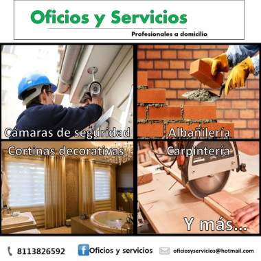 Todos los servicios en un mismo lugar.