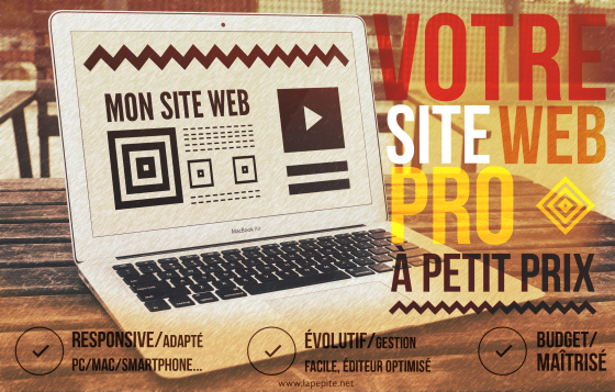 Votre site web, évolutif, clé en main à un prix attractif!
La pépite réalise des sites web (clé en main, facile à mettre à jour, évolutifs, ergonomiques, adaptés PC/MAC/ Smartphone... mais surtout à votre budget) pour indépendants, PME, associations...
Parlez-nous de votre projet!
www.lapepite.net