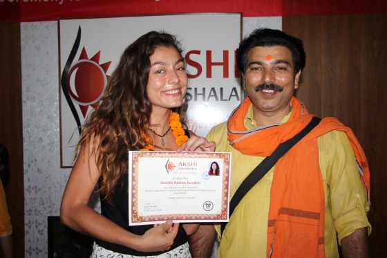 Certificación Instructora de Yoga, India